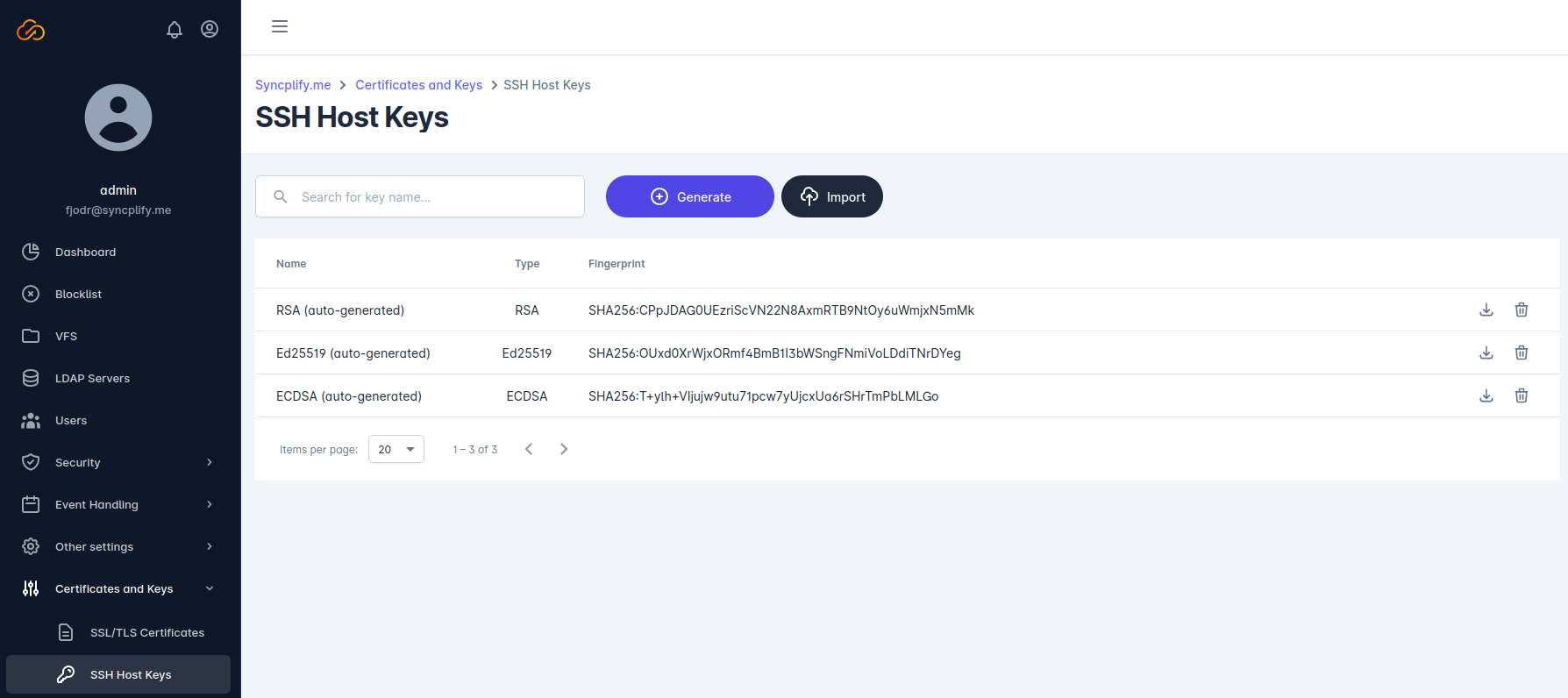 ssh_host_keys