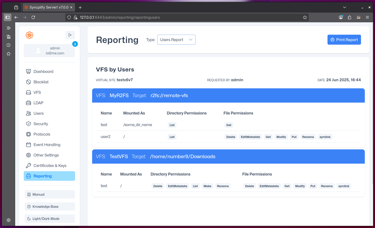 Report