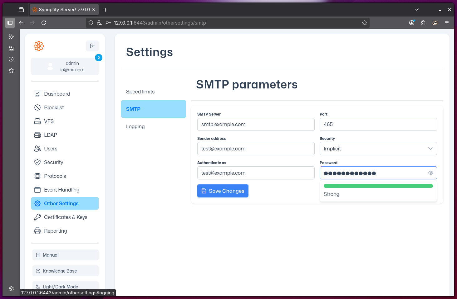 SMTP